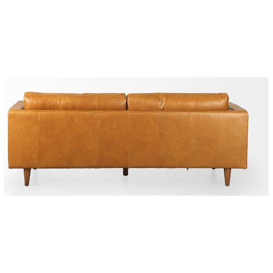 Svend Sofa Series in Tan Leather