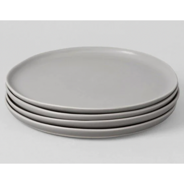 The Salad Plates Dove Gray