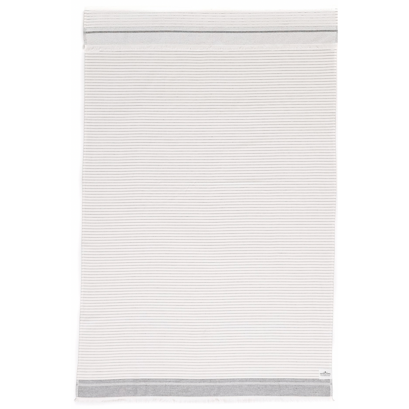 Tofino Towel Co - Turkish Hand Towel 100% cotton The Silas- Off White