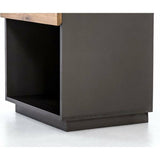 Holland Nightstand - Grey Lacquer