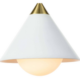 Hilton Pendant - White