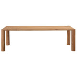 Solid White Oak Dining Table