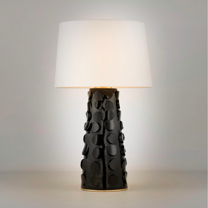 Naomi Black and Gold Lamp