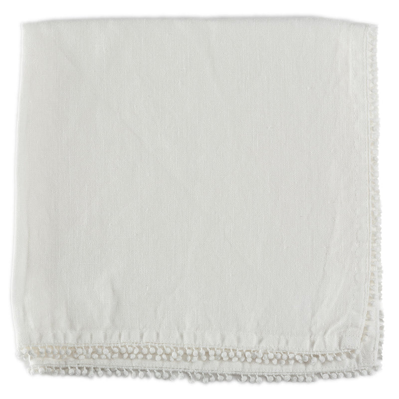 Napkin with Ball Trim