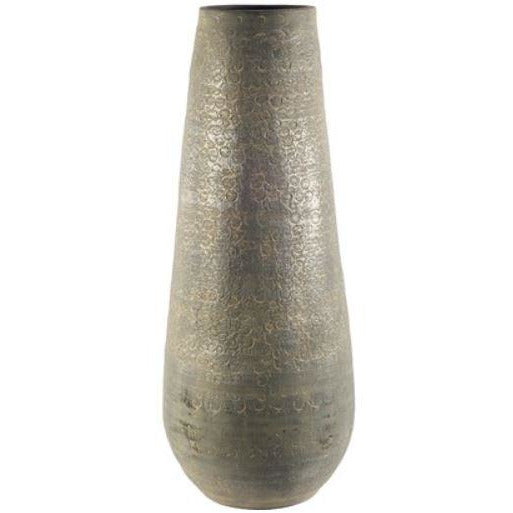 Kalahari Ceramic Floor Vase- Gray