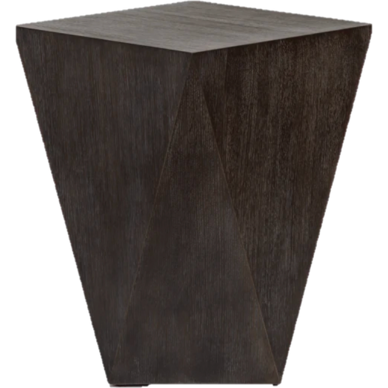 Stacy Accent Table - Brushed Carbon