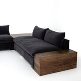 Grant Sectional: Build your own - Armless Piece - Henry Charcoal