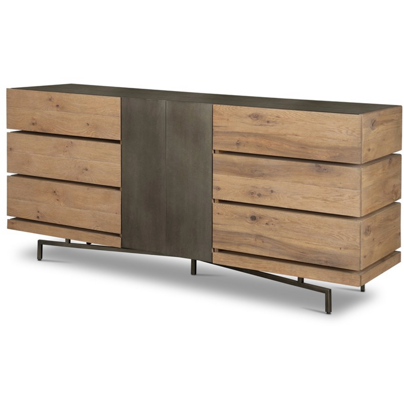 Morrisey Dresser - Natural Oak Solid