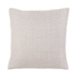 Lina Linen Cushion - Grey Stripe