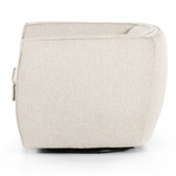 Rashi Swivel Chair-Fallon Linen