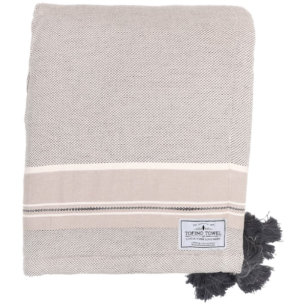 Tofino Towel Co. - The Brynn Throw - Dark Grey