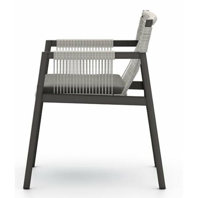 Shuman Outdoor Dining Chair - Charcoal