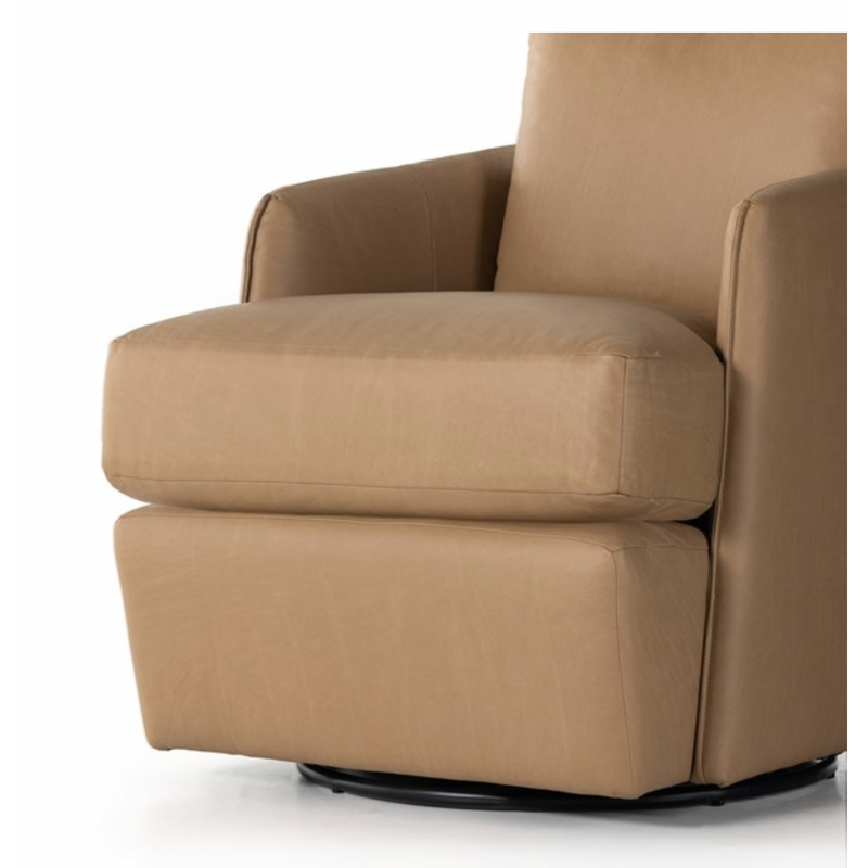 Whittaker Swivel Chair - Nantucket Taupe