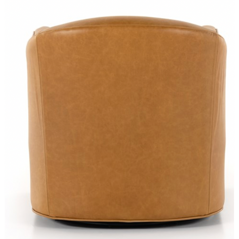 Quinton Swivel Chair - Ontario Camel