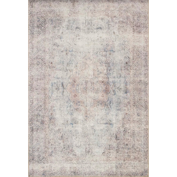 Loren Area Rug - Silver and Slate