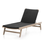 Delano Outdoor Lounger - Weathered Grey