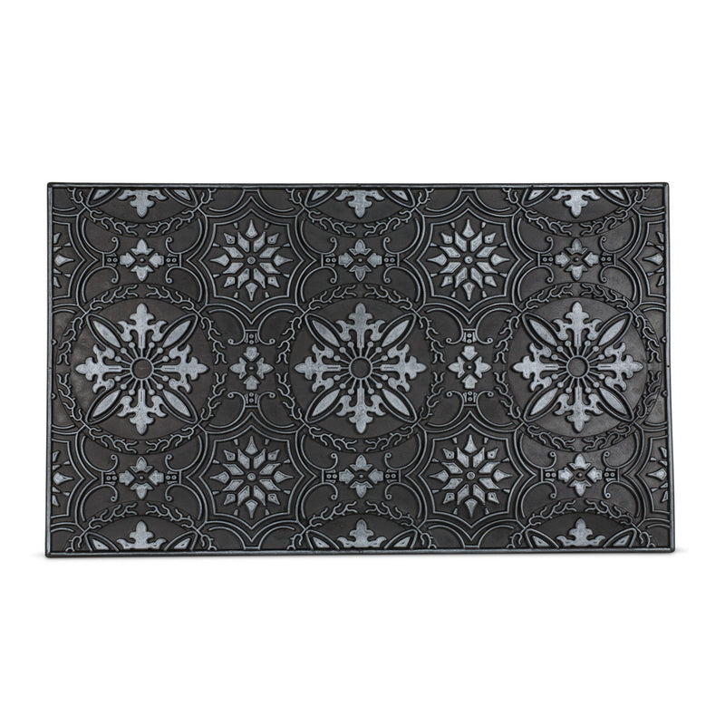 Silver Snowflake Doormat