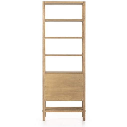 Zuma Bookcase in Dune Ash