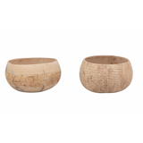 Hand-Carved Coconut Shell Bowl