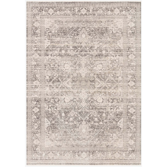Homage Area Rug - Ivory and Grey