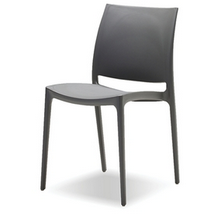 Vata Stackable Dining Chair - Grey