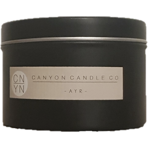 Canyon Candle Co - Matte Black Tin