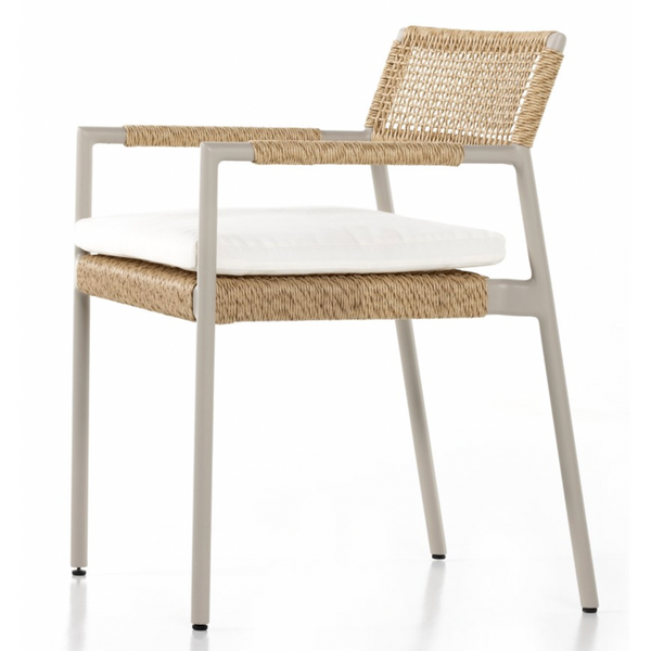 Niles Outdoor Dining Armchair - Natural
