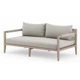 Sherwood Outdoor Sofa 63" Stone Grey