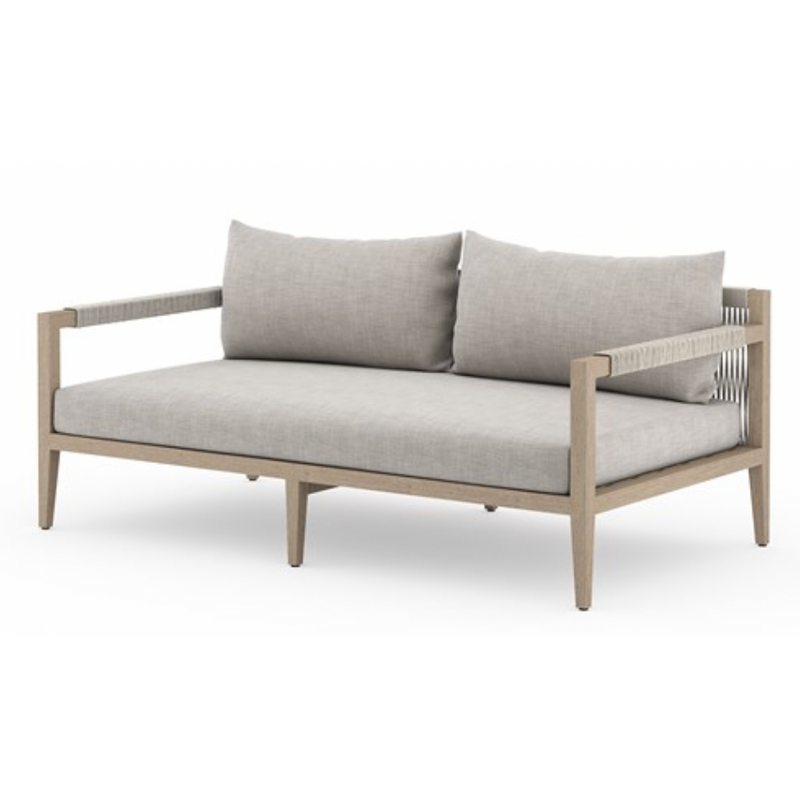 Sherwood Outdoor Sofa 63" Stone Grey