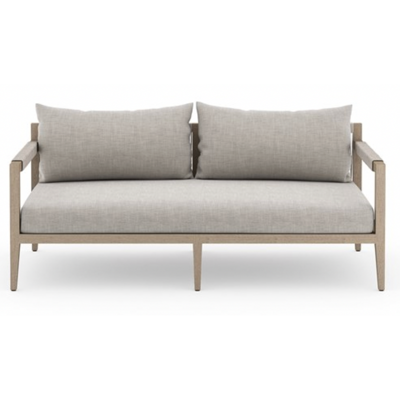 Sherwood Outdoor Sofa 63" Stone Grey