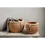 Hyacinth Bead Basket Set