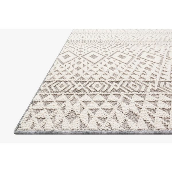 Cole Rug Collection - Silver/Ivory