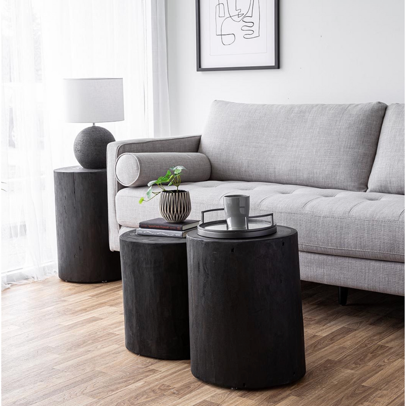 Nova Round Stump – Black