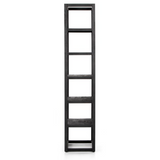 Lorne Bookshelf- Dark Reeded Totem