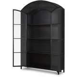 Belmont Wide Metal Cabinet - Black