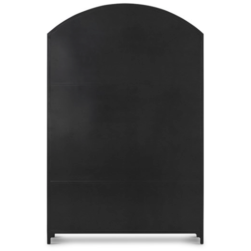 Belmont Wide Metal Cabinet - Black