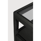 Spindle Nightstand in Black