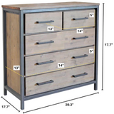 Irondale 5 Drawer Dresser