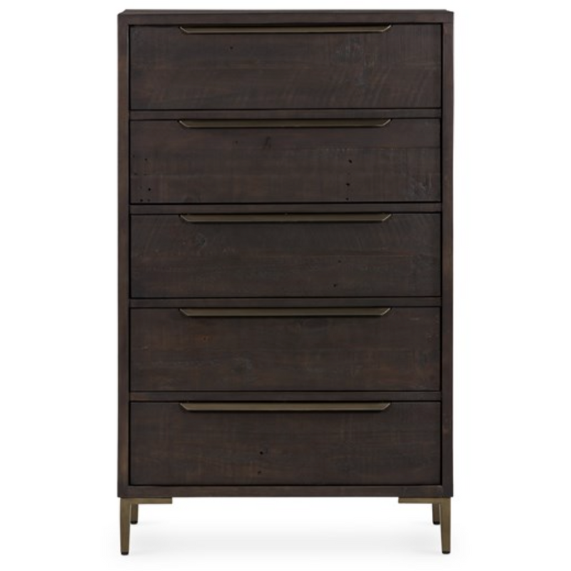 Wyeth 5 Drawer Dresser - Dark Carbon