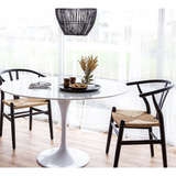 Frida Dining Chair - Black and Natural