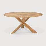 Teak Circle Outdoor Dining Table