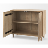 Tucker Accent Cabinet in Light Brown