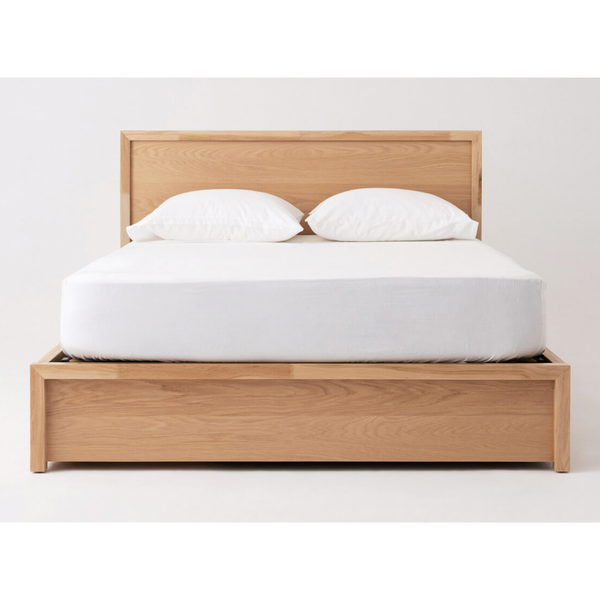 Marcel Panel Bed Oak - Queen