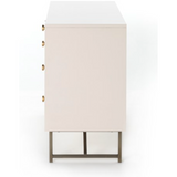 Van 7 Drawer Dresser in Matte Alabaster