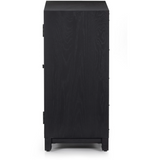 Millie Small Cabinet in Drifted Matte Black