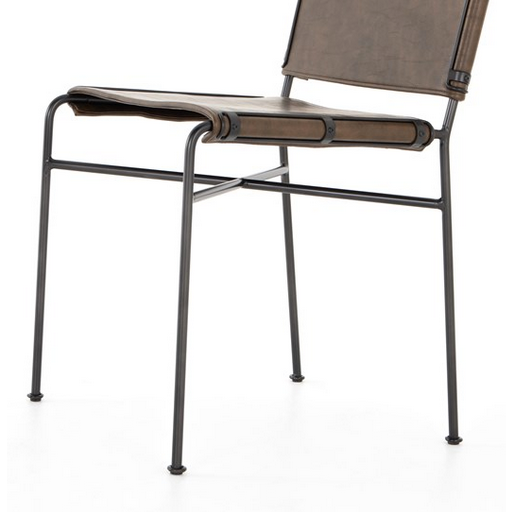 Wharton Dining Chair - Distressed Brown
