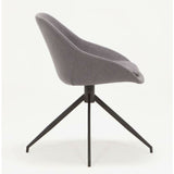 Nixon Dining Chair - Dark Grey Fabric