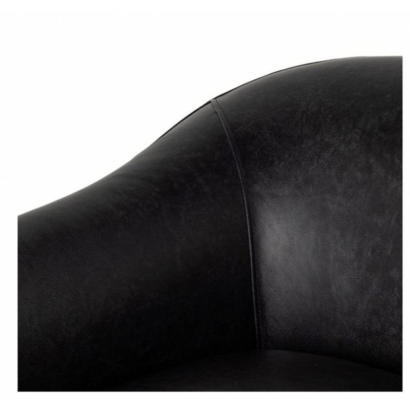 Quinton Swivel Chair - Arvada Black