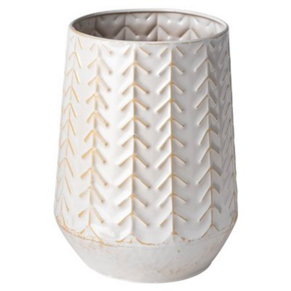 Hannah Ceramic Glossy Vase