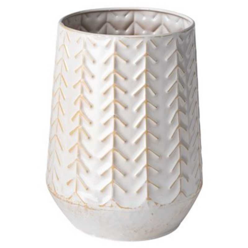 Hannah Ceramic Glossy Vase